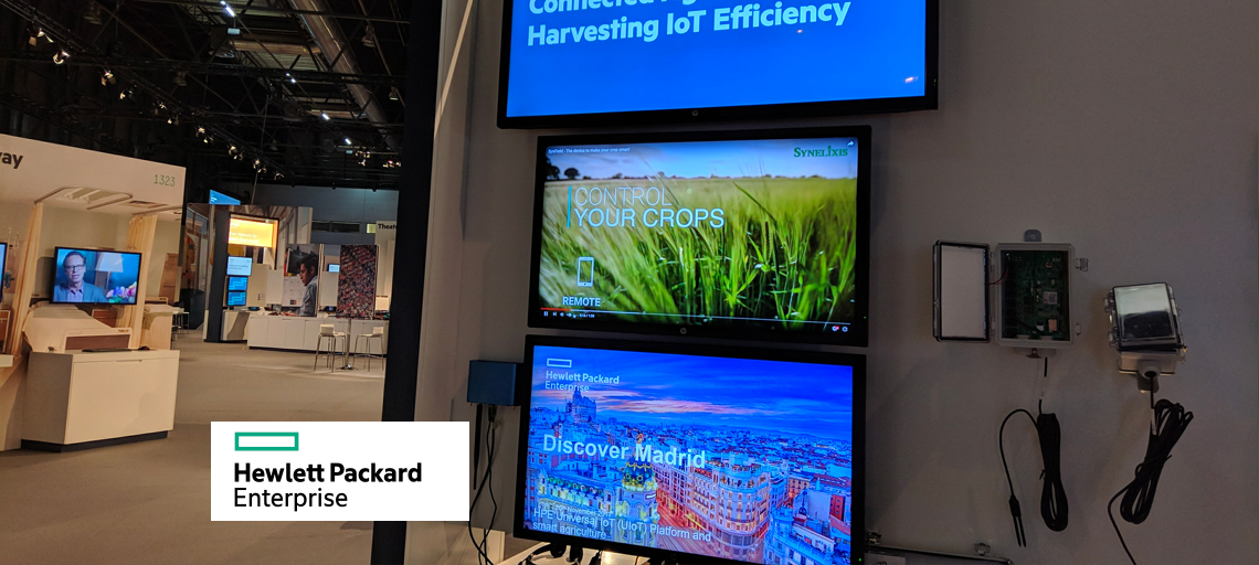 SynField at HPE Discover 2017, Madrid, Spain