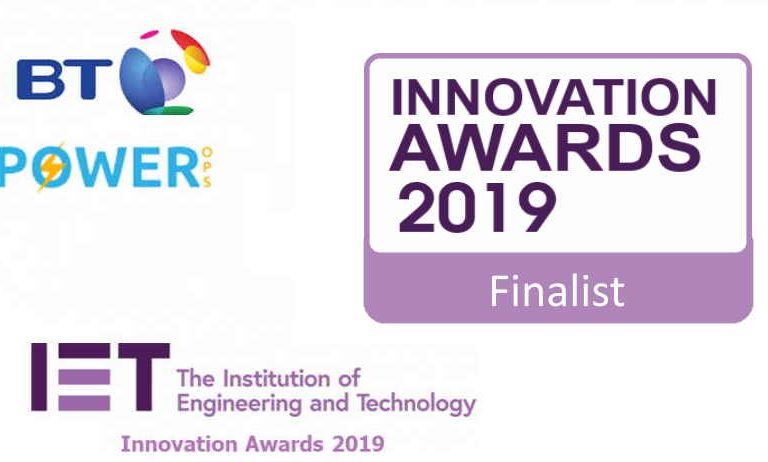 Power Ops finalist at the ΙΕΤ Innovation Awards 2019