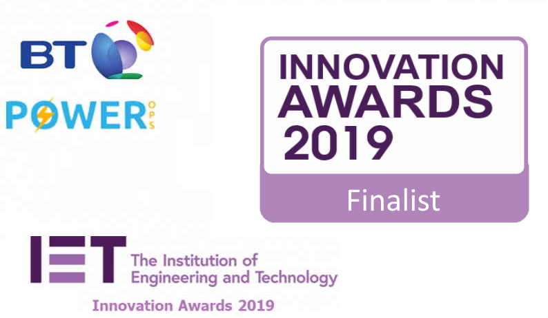 Power Ops finalist at the ΙΕΤ Innovation Awards 2019