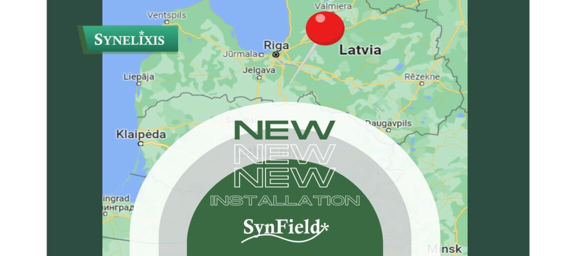 New SynField Installation in Latvia
