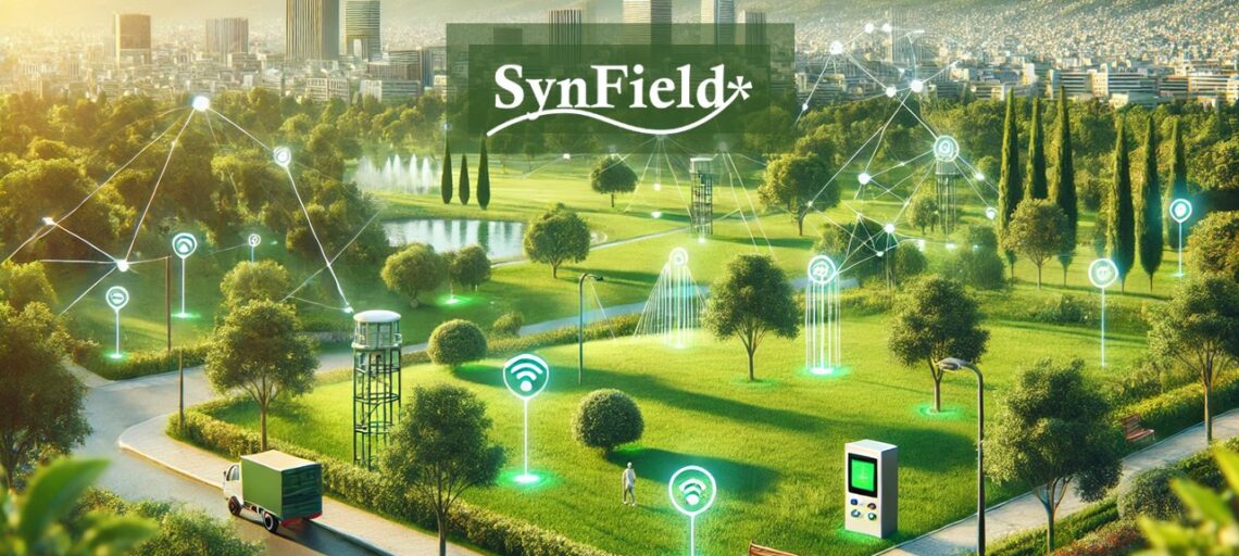 The installation of SynField in parks of Volos has been completed